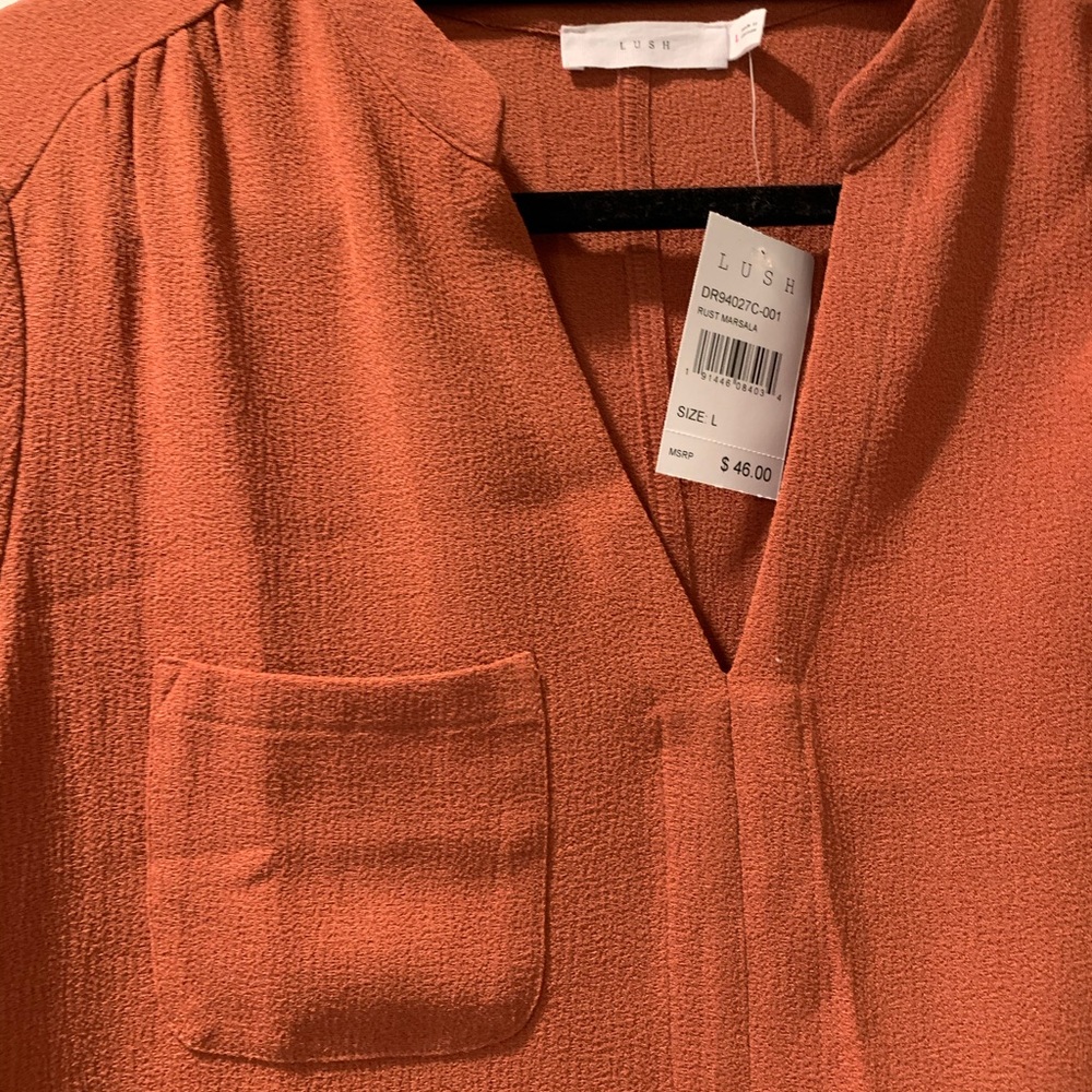 Lush Shift Dress